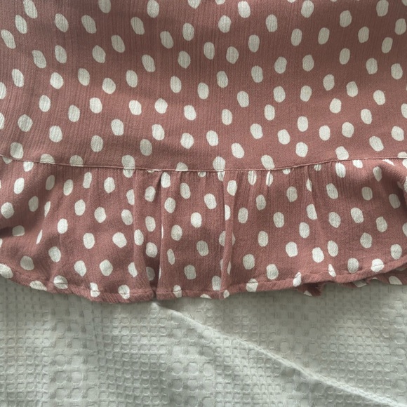 Abercrombie Pink Wrap Dress - Picture 3 of 6